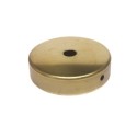 Soporte de latón de 65mm diámetro x 15mm y una salida