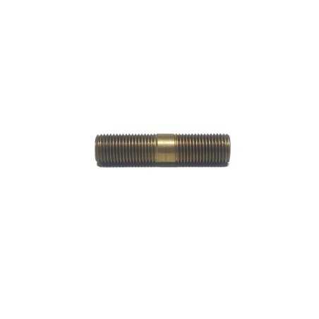 Espárrago de latón doble extremo roscado de 43mm largo