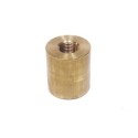 Taco alargador metal de latón interior roscado 24mm alto
