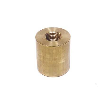 Taco alargador metal de latón interior roscado 24mm alto