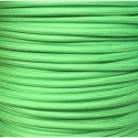 Cable decorativo textil a metros homologado color verde