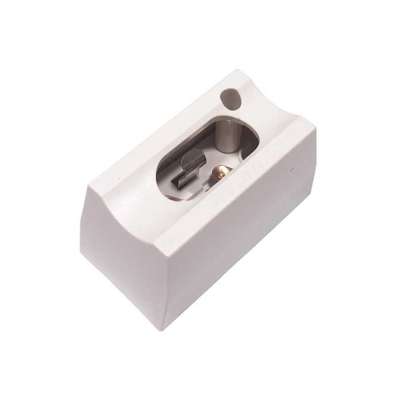 Lampenfassung S14D einpolig fuer Linestra-Leuchtmittel mit zwei Sockeln
