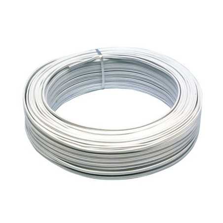 Bobina 100 mts cable eléctrico paralelo blanco secciones