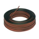 Bobina 100 mts cable paralelo bicolor de varias secciones