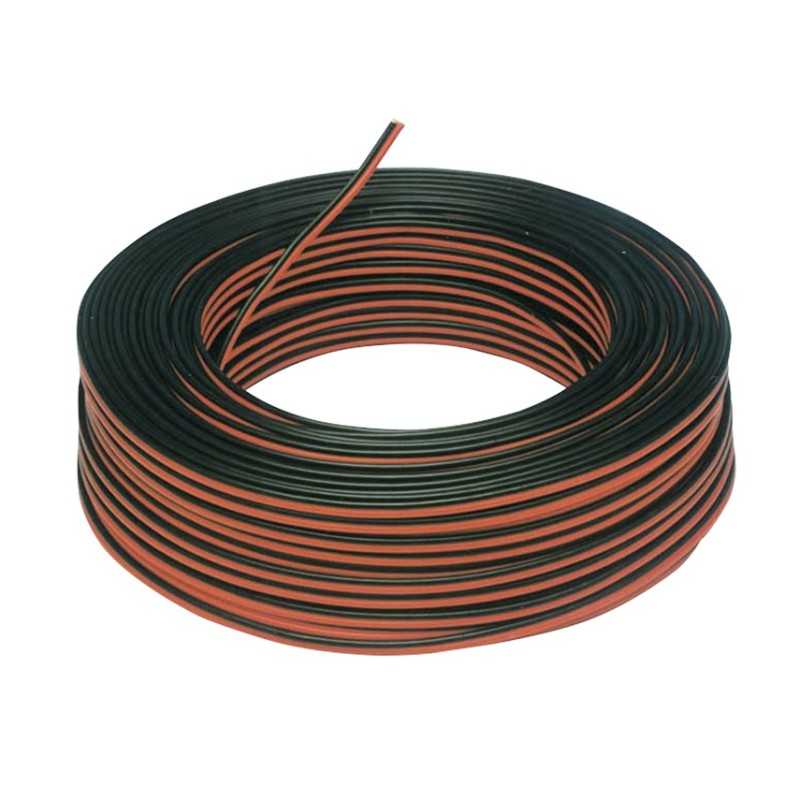 Bobina 100 mts cable paralelo bicolor de varias secciones