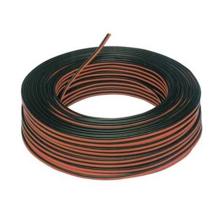 Bobina 100 mts cable paralelo bicolor de varias secciones