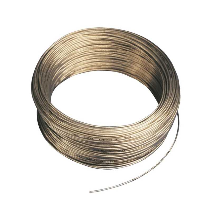 Bobina 100 mts cable eléctrico unipolar color transparente