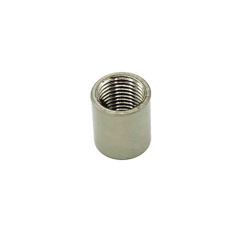 Manguito de extensión de acero 14mm alto y entrada doble