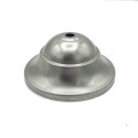 Soporte metal hierro bruto de 120mm clásico y una salida