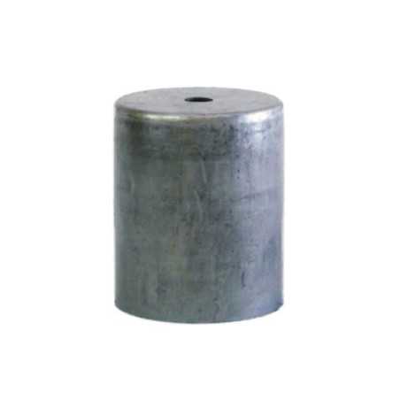 Metallschirm aus Rohstahl 75mm hoch x 60mm Durchmesser