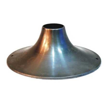 Plafón techo o pared hierro 70mm alto x 185mm diámetro
