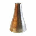 Eisen-Schirm als Leuchtmittelabdeckung 90mm x 55mm Durchmesser