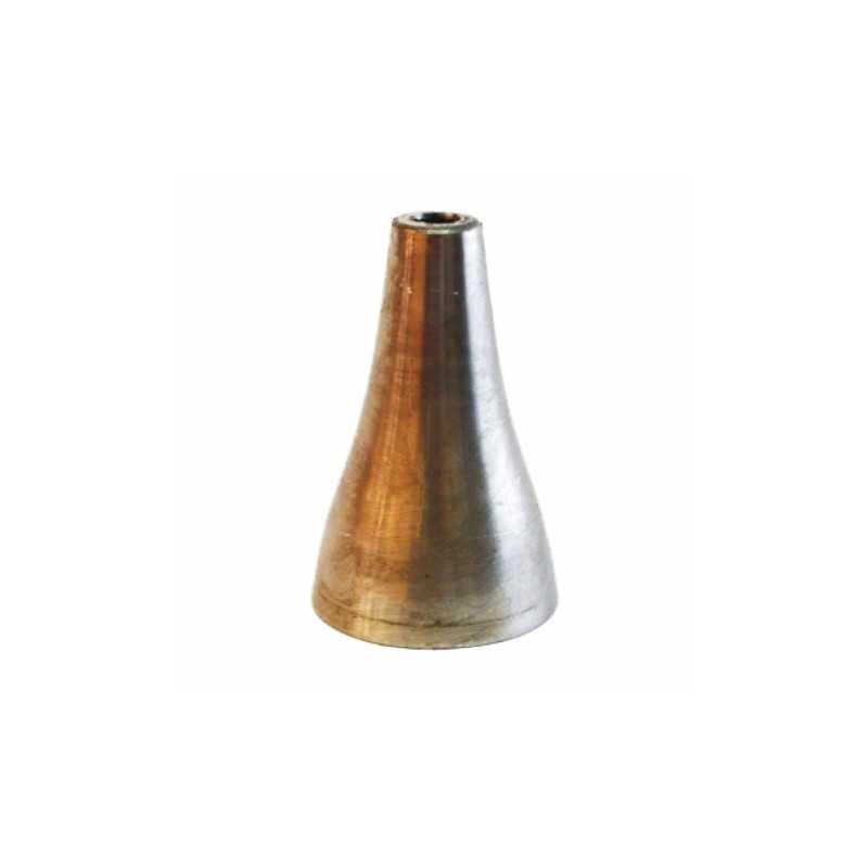 Eisen-Schirm als Leuchtmittelabdeckung 90mm x 55mm Durchmesser
