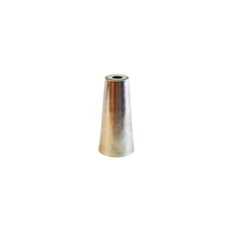 Eisen-Schirm als Leuchtmittelabdeckung 80mm x 38mm Durchmesser