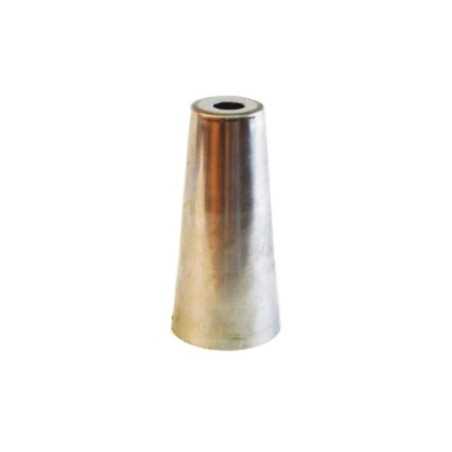 Eisen-Schirm als Leuchtmittelabdeckung 80mm x 38mm Durchmesser