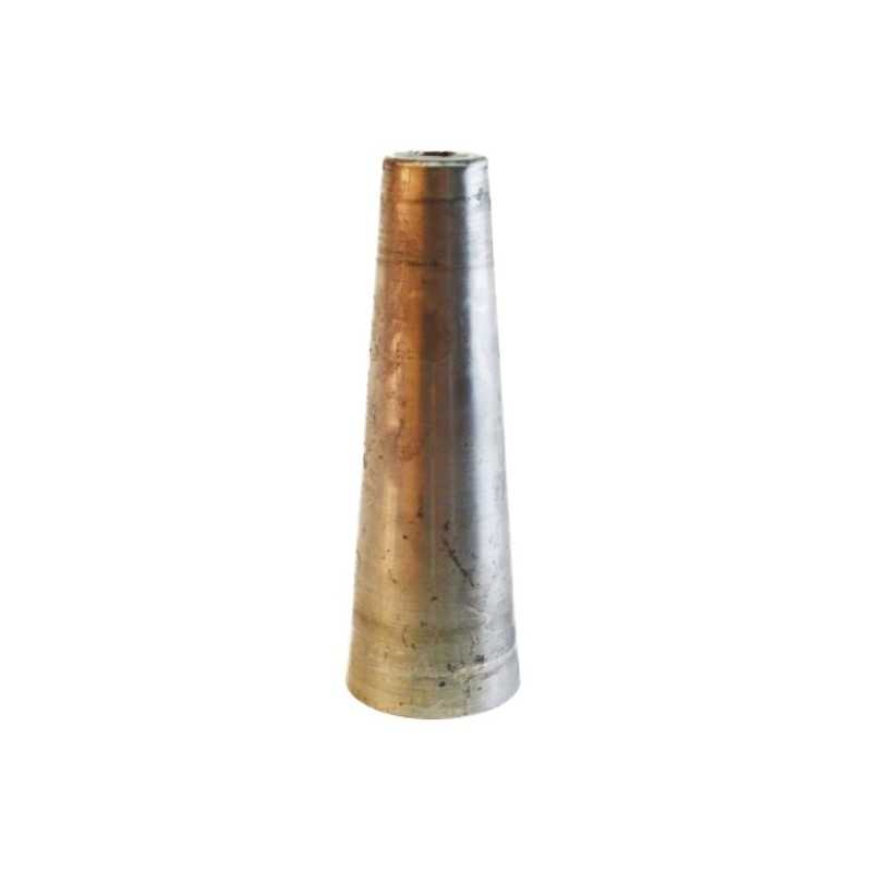 Eisen-Schirm als Leuchtmittelabdeckung 145mm x 50mm Durchmesser