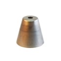 Eisen-Schirm als Leuchtmittelabdeckung 54mm x 57mm Durchmesser