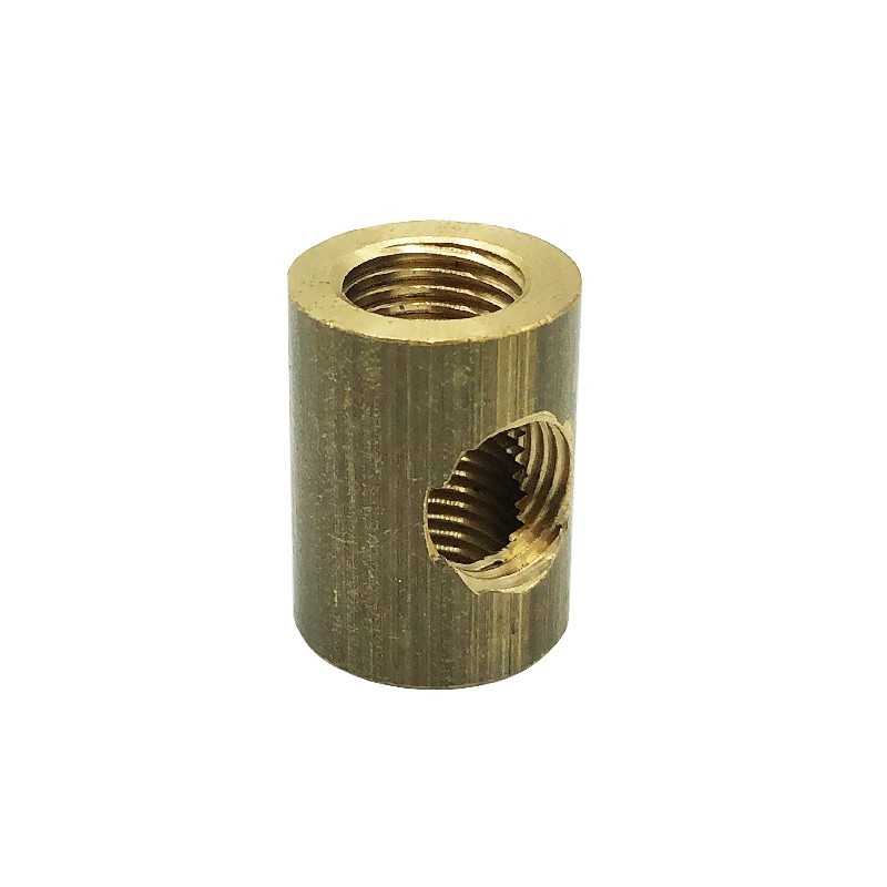 Repartidor de latón de tres salidas 20mm alto x 15mm ancho