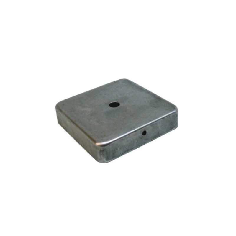 Soporte de hierro para pintar cuadrado 90mm y una salida