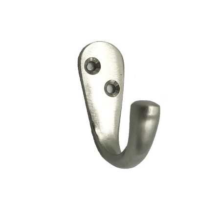 Einzelhaken in Nickel-Finish zum Aufhaengen von Lampen