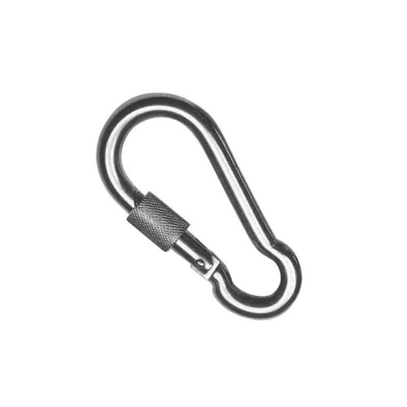 Karabinerhaken zum Aufhaengen von Lampen 7cm hoch x 7mm dick
