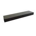 Soporte de metal color negro 300mm largo x 80mm ancho