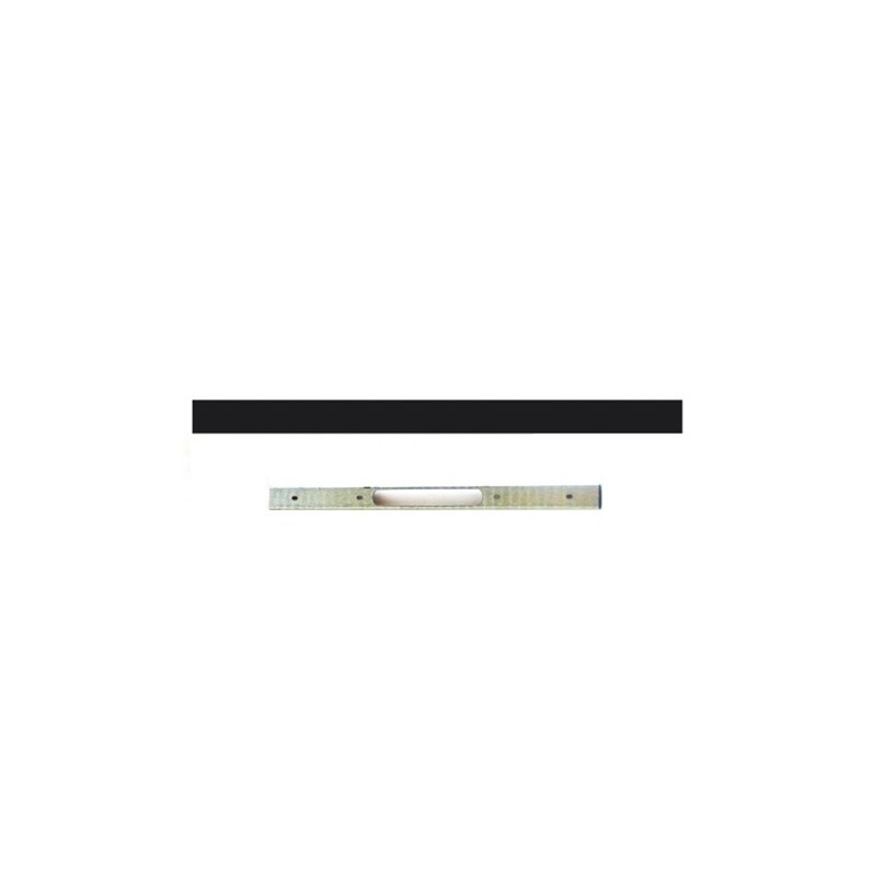 Soporte de metal color negro 1000mm largo x 35mm ancho