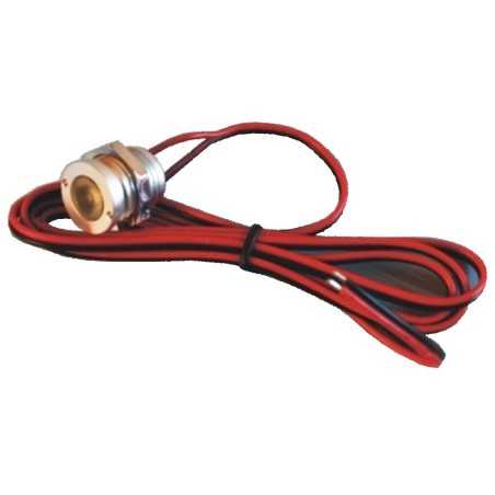 Foco micro luz LED 1W 350mA 3000K luz cálida con rosca