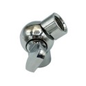 Rótula articulada acabado cromado brillo palomita 30mm alto