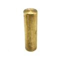 Tope final cilíndrico decorativo latón y 40mm de altura