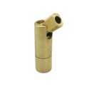 Verstellgelenk aus Messing, 46mm hoch, fuer Lampen