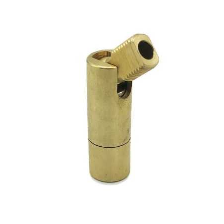 Verstellgelenk aus Messing, 46mm hoch, fuer Lampen