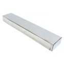 Soporte de metal color cromo 1000mm largo x 35mm ancho