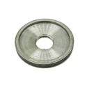 Arandela de hierro 30mm diámetro roscada para tubo de 25