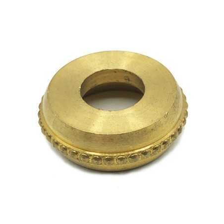 Adorno latón interior sin rosca 24mm diámetro x 8mm alto