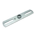 Placa de hierro con rosca hembra central 10/100 97mm