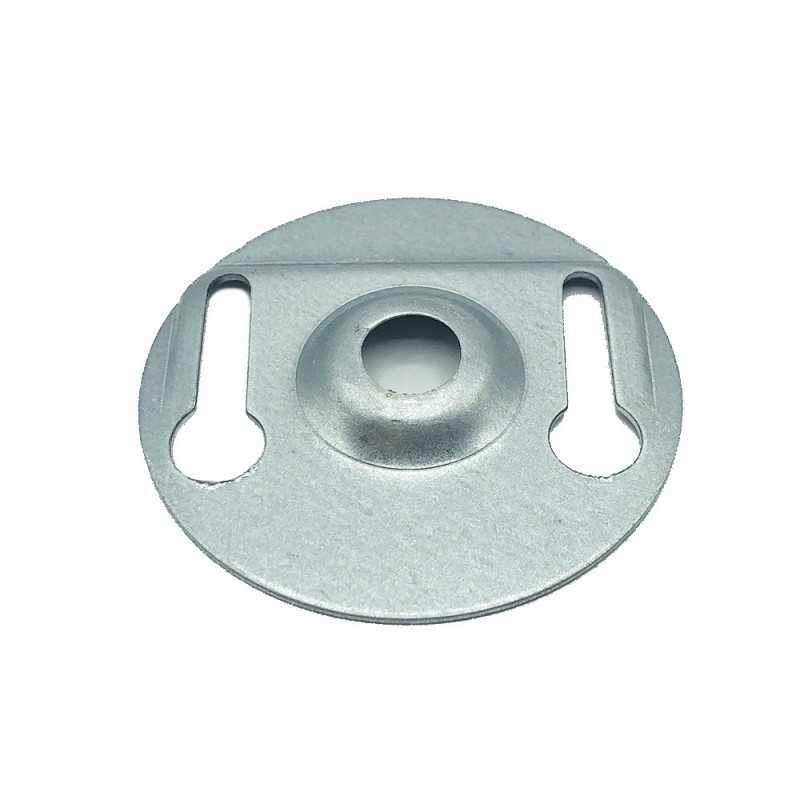 Placa de metal con aberturas de sujeción 55mm diámetro