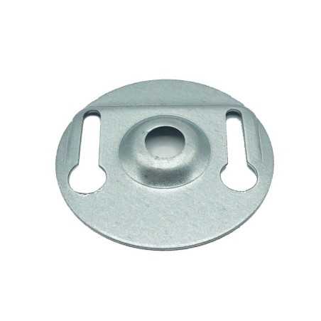 Placa de metal con aberturas de sujeción 55mm diámetro