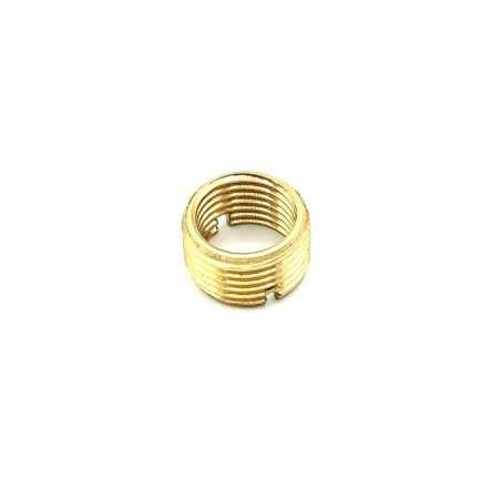 Convertidor adaptador metal latón de paso 12/100 a 10/100