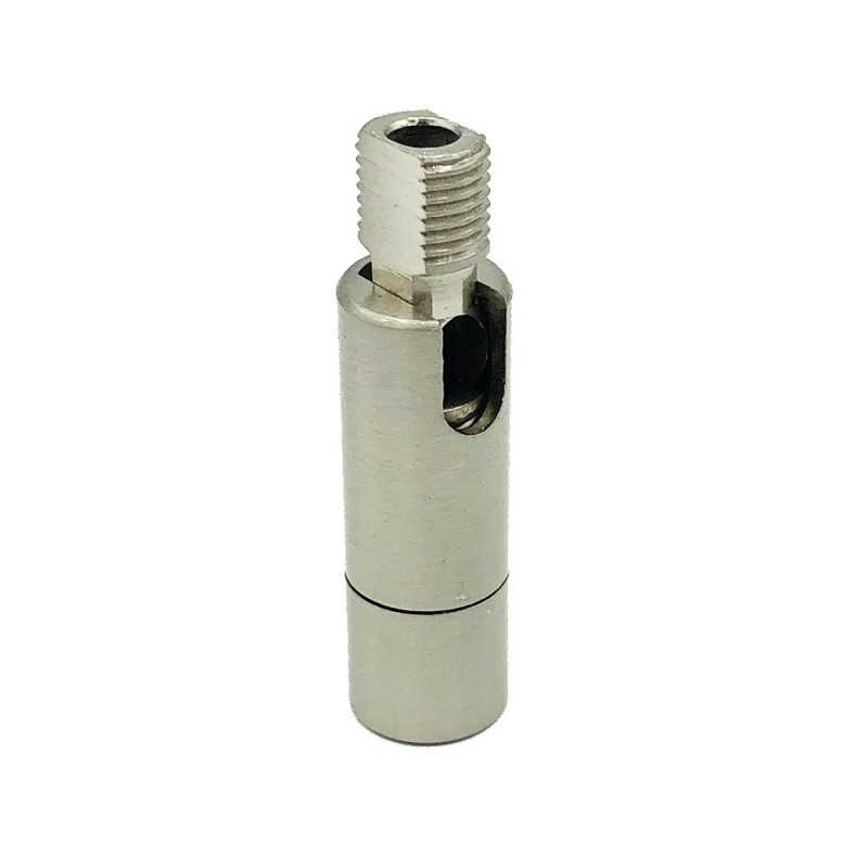 Verstellgelenk aus Stahl, 38mm hoch, fuer Lampen