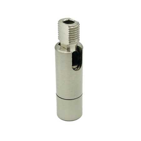 Verstellgelenk aus Stahl, 38mm hoch, fuer Lampen