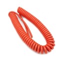 Conexión rizada abierta color naranja sección 3 x 1mm 5mts