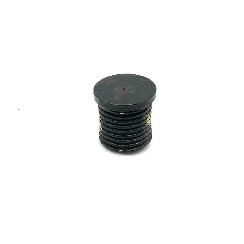 Pieza ciega negra para tapar orificios de taladro 10mm