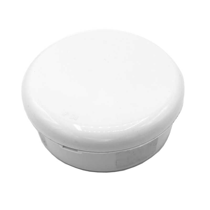 Cajetín redondo superficie de 85mm para empalmes