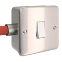 Tubo semiflexible jaspeado para instalaciones de luz