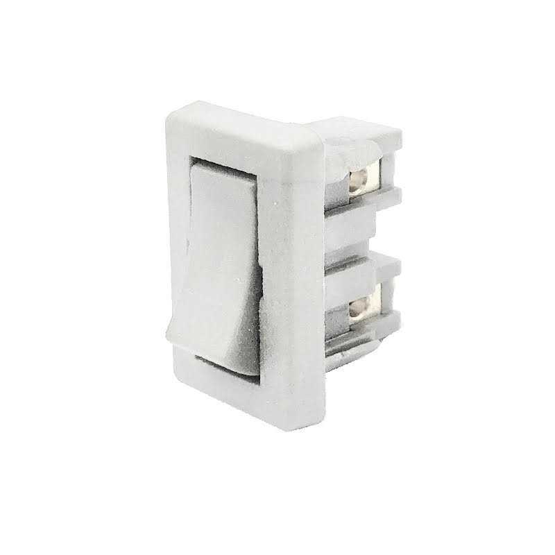 Interruptor para empotrar color blanco 27mm x 17mm