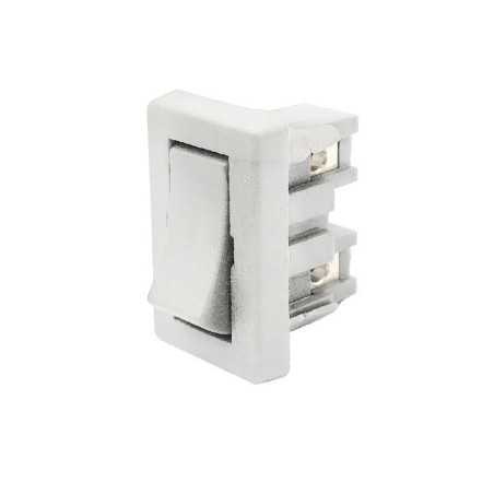 Interruptor para empotrar color blanco 27mm x 17mm