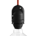 E27 Lampenfassung fuer Aussenbereich IP65 mit Scheibe fuer Lampenschirm