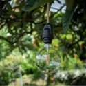 E27 Lampenfassung fuer Aussenbereich IP65 mit Scheibe fuer Lampenschirm