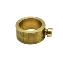 Messingfarbener Metall-Gewindestift mit Schraube fuer 10mm Rohr